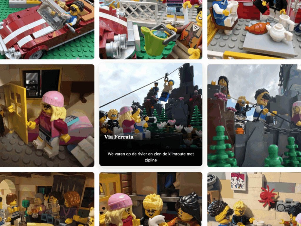 (Bij gebrek aan een) diaprojector…